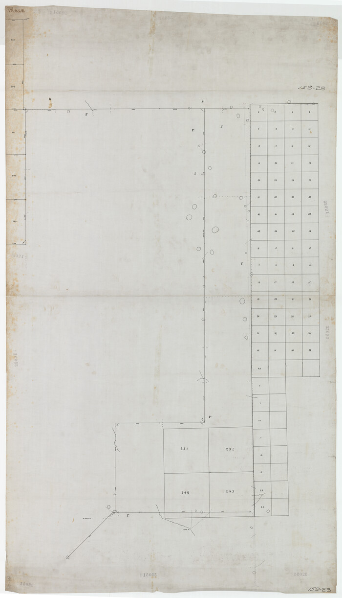 89932, [Preliminary Drawing of School Leagues], Twichell Survey Records