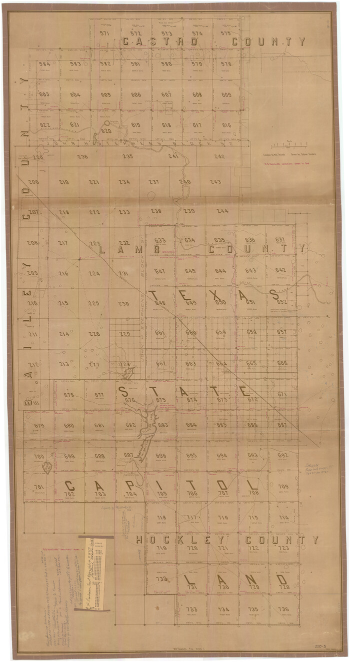 89940, [Texas State Capitol Land], Twichell Survey Records