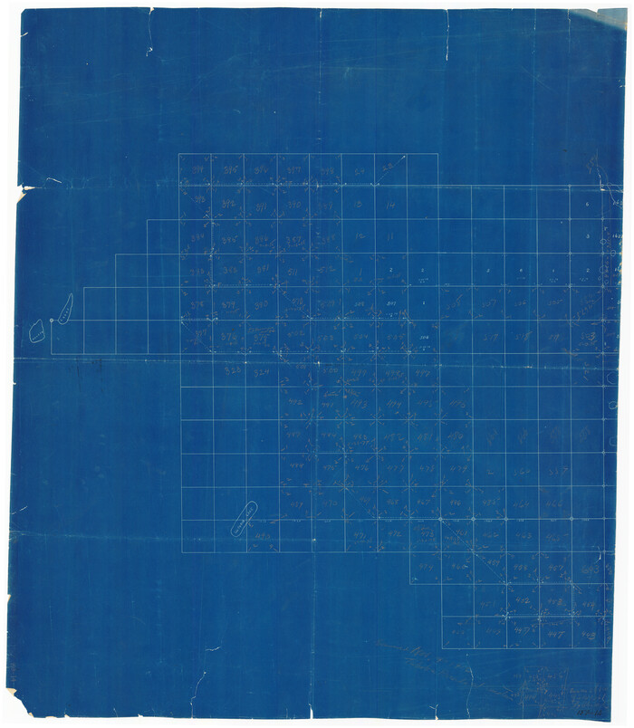 89963, [Sketch of E.L. RR. Blks. 1, 2, 7], Twichell Survey Records