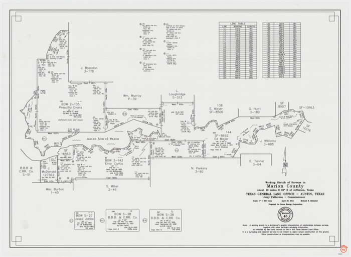 90032, Marion County Working Sketch 46, General Map Collection
