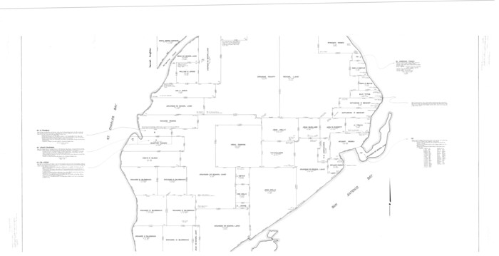 9004, Aransas County Rolled Sketch 16, General Map Collection
