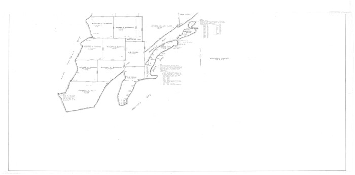 9005, Aransas County Rolled Sketch 16, General Map Collection

