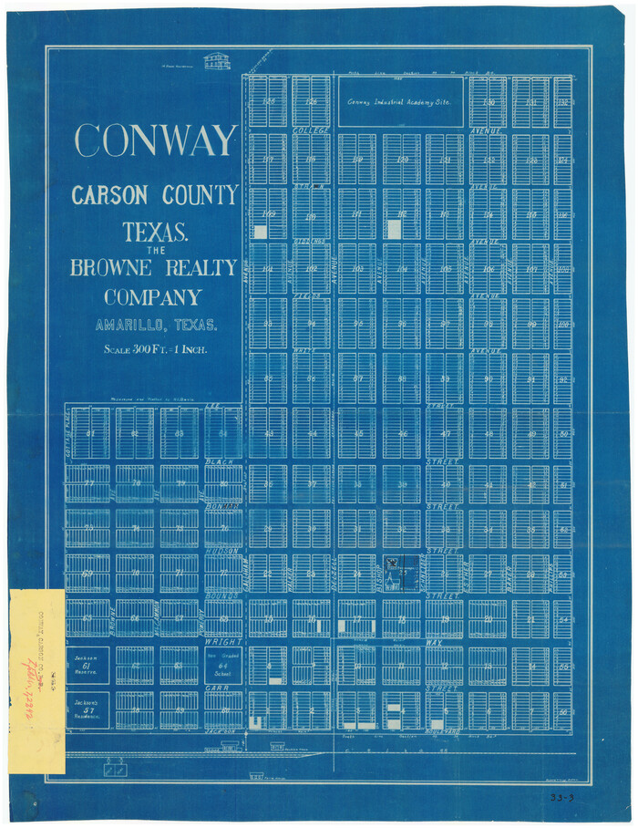 90227, Conway, Carson County, Texas, Twichell Survey Records