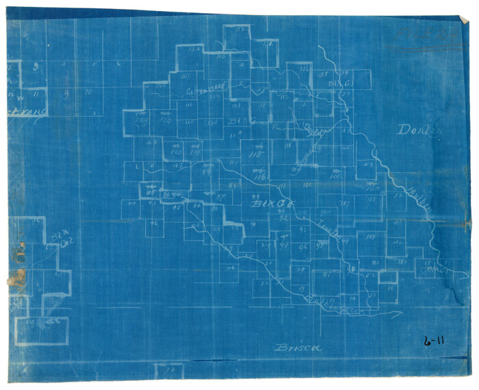 90269, [D. & P. Blk. G6 in SE Armstrong and SW Donley Counties], Twichell Survey Records