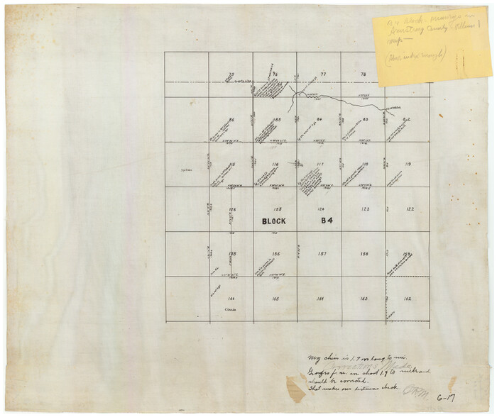 90275, [H. & G. N. Block B4], Twichell Survey Records
