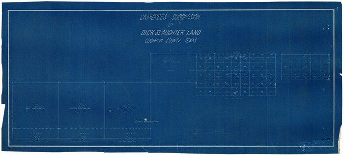 90301, C. A. Pierce's Subdivision of Dick Slaughter Land, Twichell Survey Records