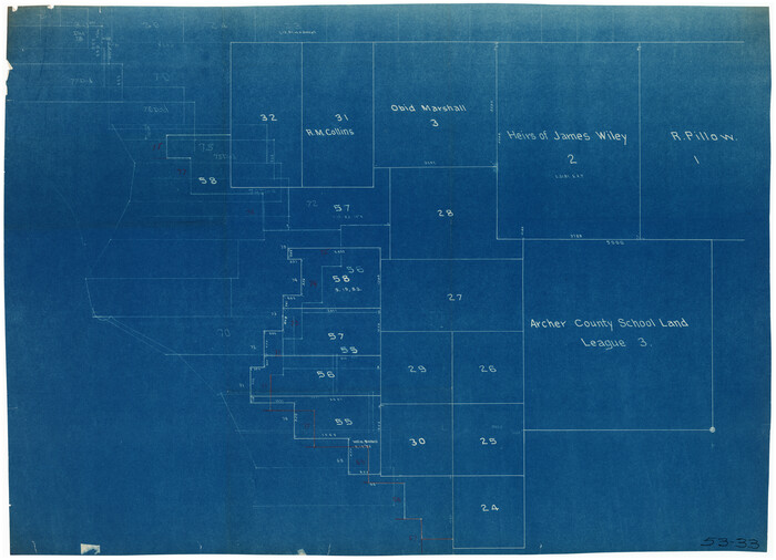 90319, [Sections 55-58, Blk. GG and surrounding surveys], Twichell Survey Records