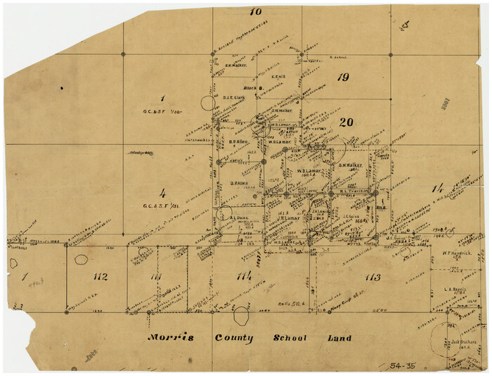 90353, [Area north of Leagues 1 & 4, Morris County School Land], Twichell Survey Records