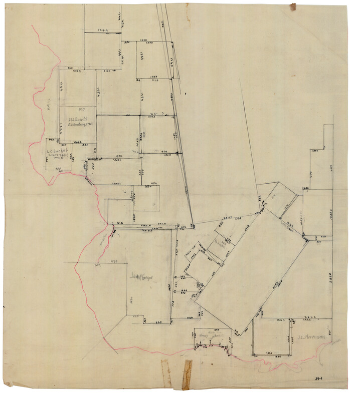 90420, [East Neches River], Twichell Survey Records