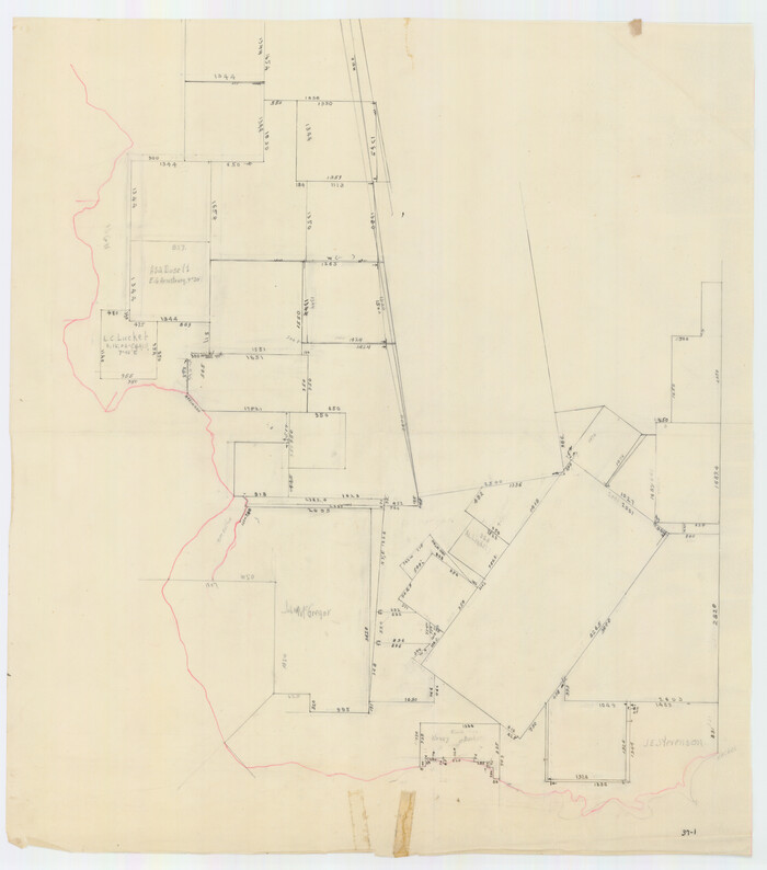 90420, [East Neches River], Twichell Survey Records