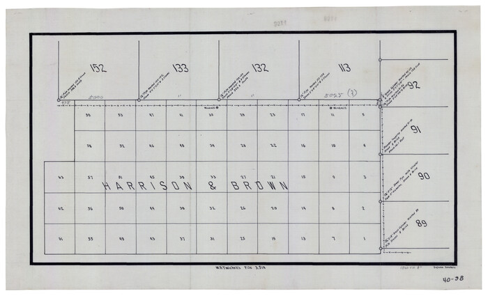 90457, [Harrison & Brown Block], Twichell Survey Records