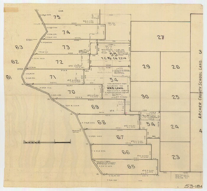 90469, [Part of Block GG and river sections 65-75], Twichell Survey Records