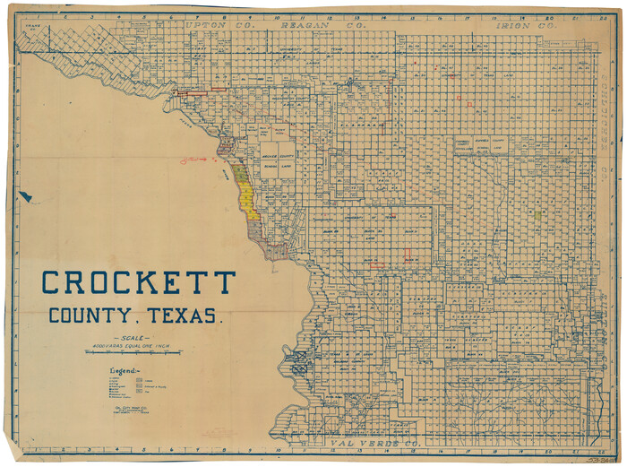 90473, Crockett County, Texas, Twichell Survey Records