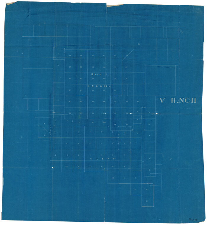90484, V Ranch, Twichell Survey Records