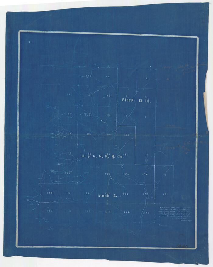 90490, [Part of H. & G. N. Blocks 2 and D-13], Twichell Survey Records