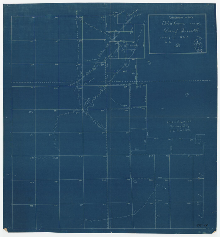 90524, Capitol Lands Surveyed by J. T. Munson, Twichell Survey Records