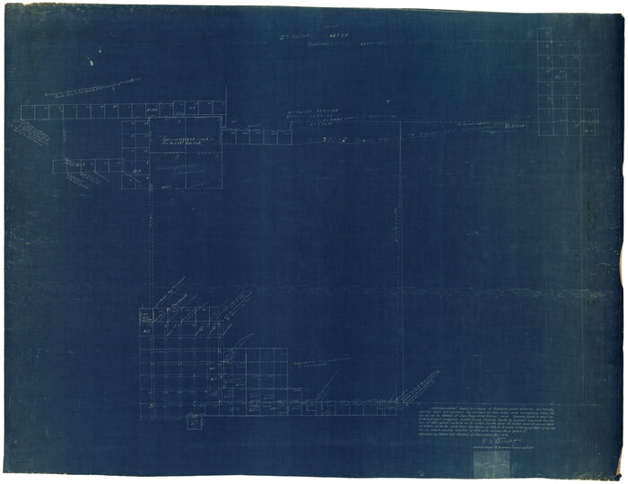 9054, Garza County Rolled Sketch 9, General Map Collection
