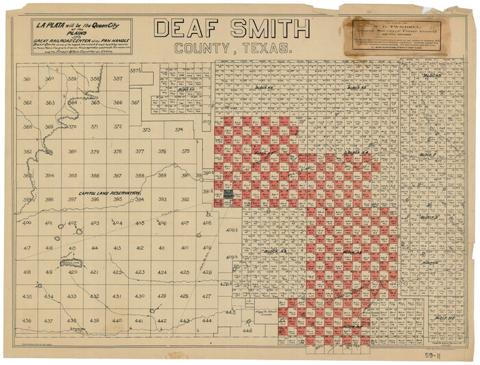 90596, Deaf Smith County, Texas, Twichell Survey Records