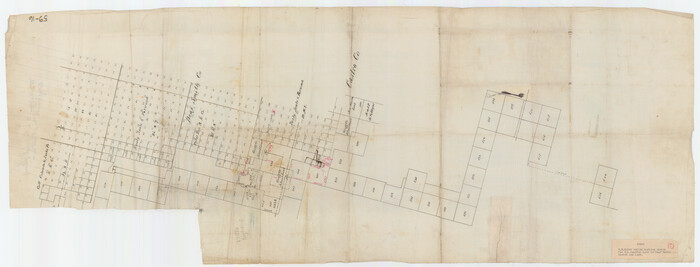 90603, [East line of Captiol Land in Deaf Smith, Castro and Lamb], Twichell Survey Records
