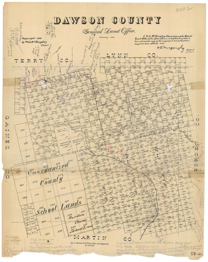 90626, Dawson County, Twichell Survey Records