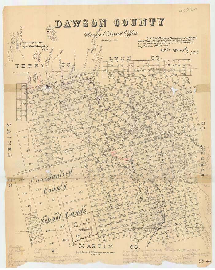 90626, Dawson County, Twichell Survey Records