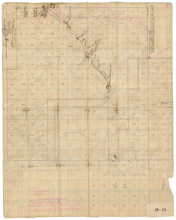 90631, [Block 36, Township 5N, and Block M], Twichell Survey Records