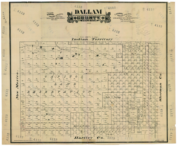 90641, Dallam County, Twichell Survey Records