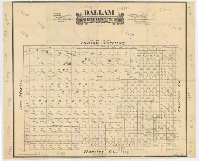 90641, Dallam County, Twichell Survey Records