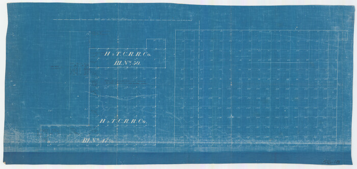 90643, [H. & T. C. Blocks 47 1/2 and 50], Twichell Survey Records