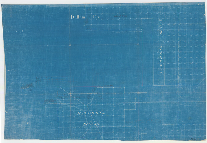 90647, [H. & T. C. RR. Co. Block 48 and vicinity], Twichell Survey Records
