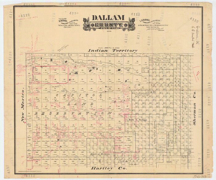 90654, Dallam County, Twichell Survey Records