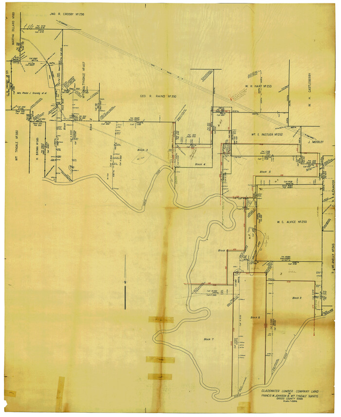 9074, Gregg County Rolled Sketch 23, General Map Collection