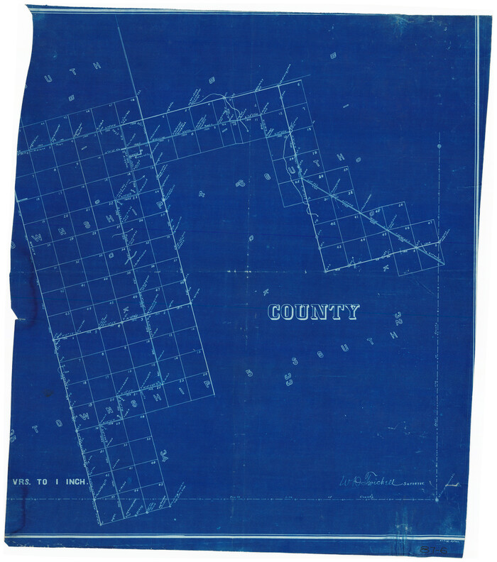 90786, [Southeast Corner of Glasscock County], Twichell Survey Records