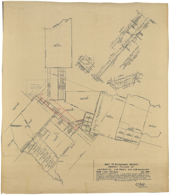 9079, Galveston County Rolled Sketch 17, General Map Collection
