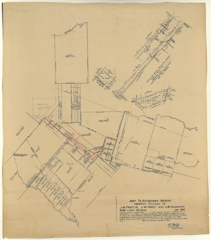9079, Galveston County Rolled Sketch 17, General Map Collection