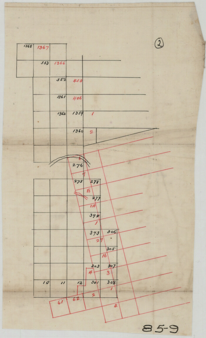 90832, [Area along West County Line], Twichell Survey Records