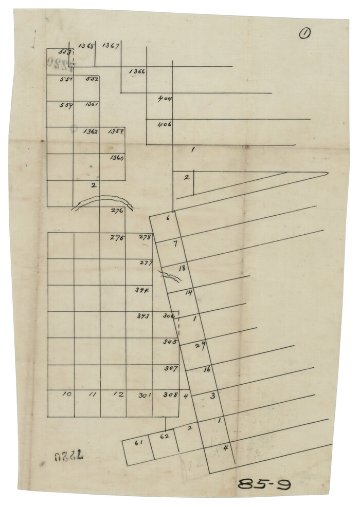 90833, [Area along West County Line], Twichell Survey Records