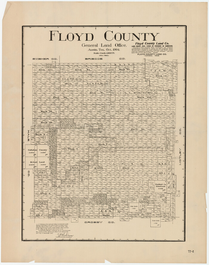 90842, Floyd County, Twichell Survey Records