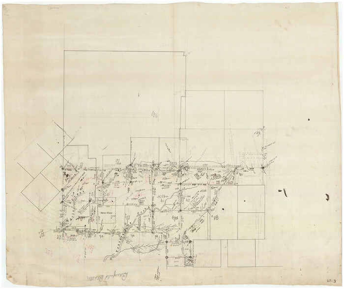 90934, [Surveys along Halls Creek and Troublesome Creek], Twichell Survey Records