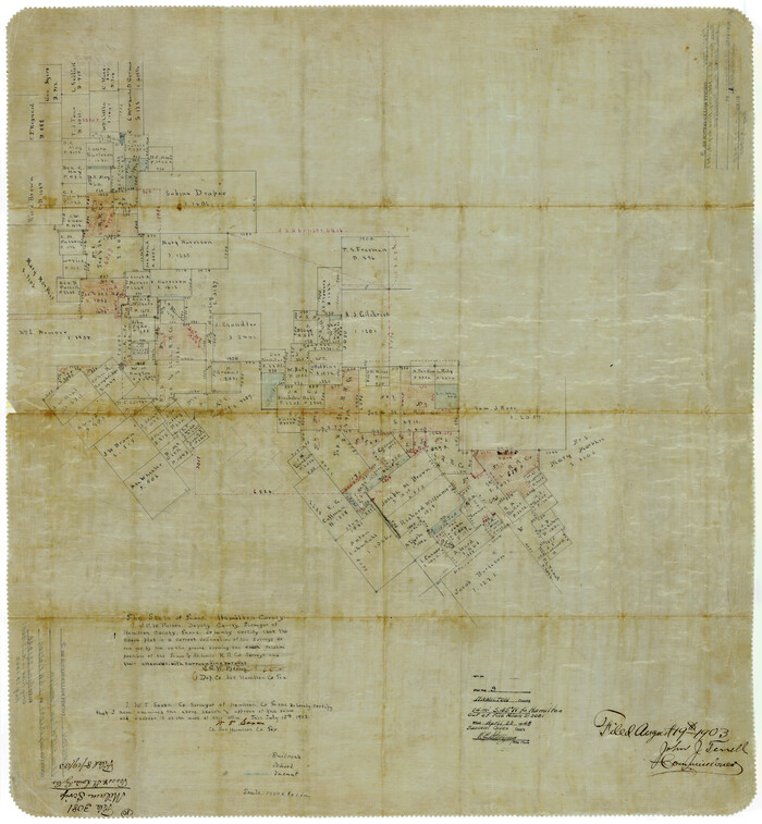 9098, Hamilton County Rolled Sketch 9, General Map Collection