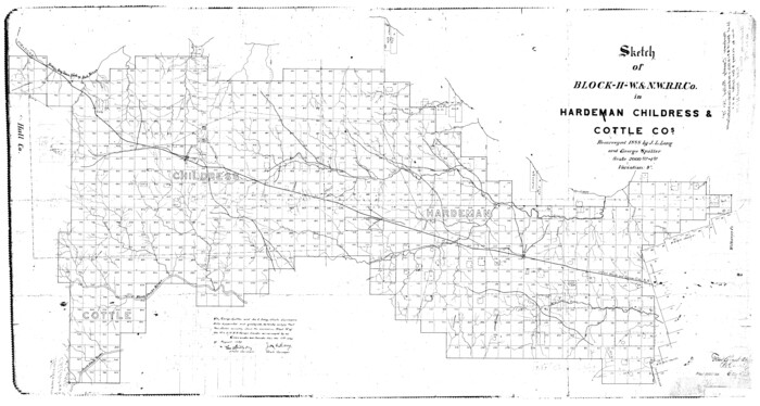9100, Hardeman County Rolled Sketch 17, General Map Collection