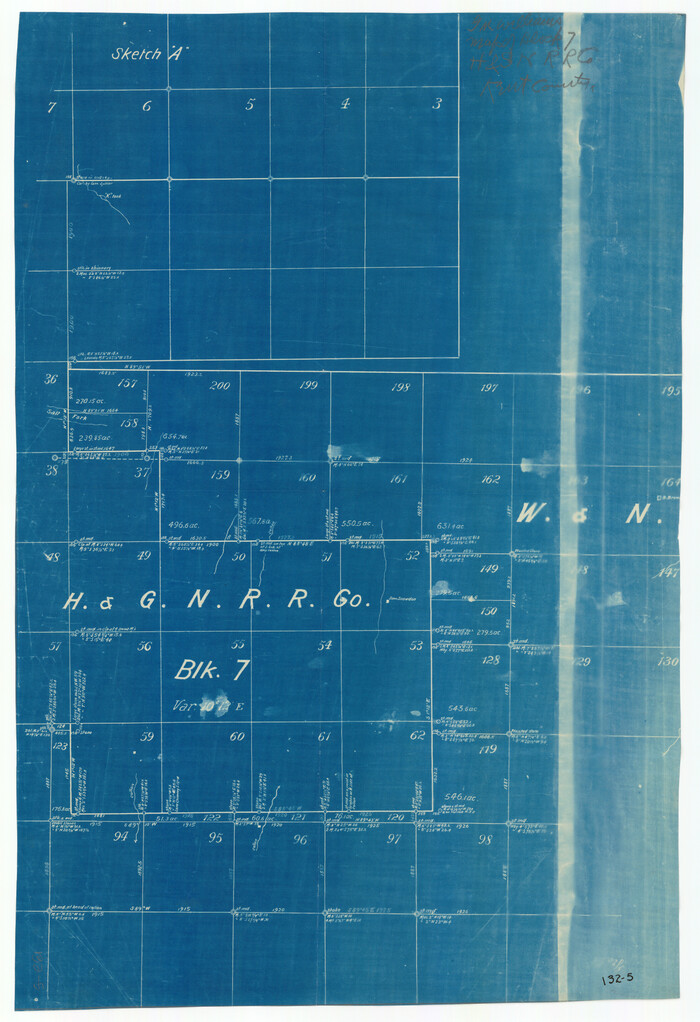91018, [H. & G. N. RR. Company, Block 7], Twichell Survey Records