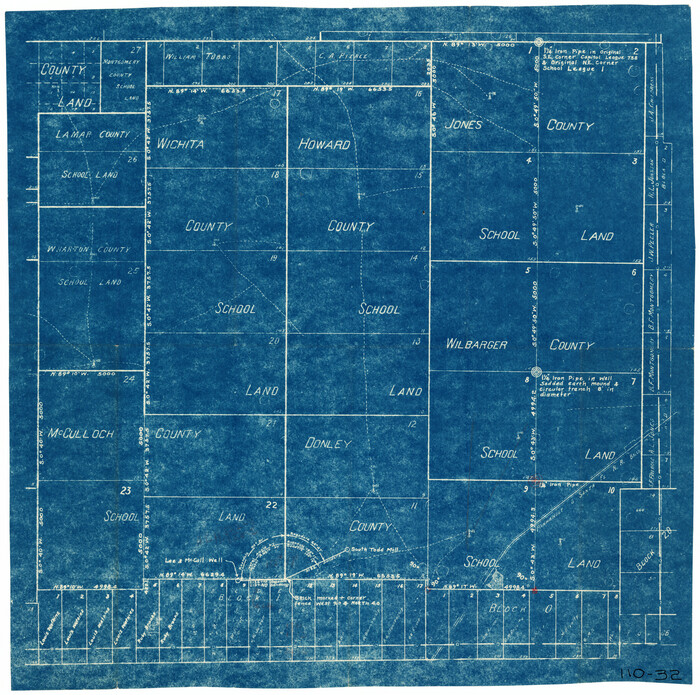 91089, [County School Lands], Twichell Survey Records