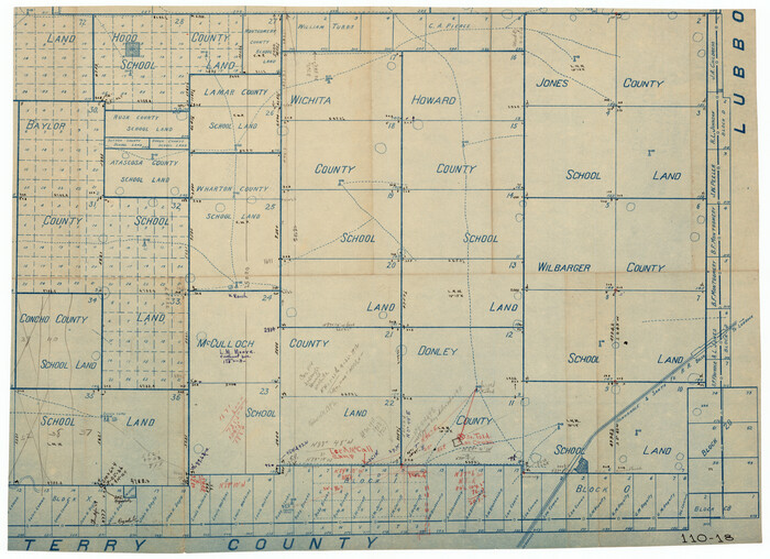 91109, [County School Lands], Twichell Survey Records