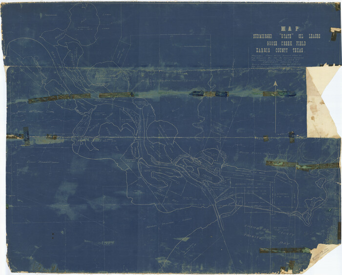 9115, Harris County Rolled Sketch GC, General Map Collection