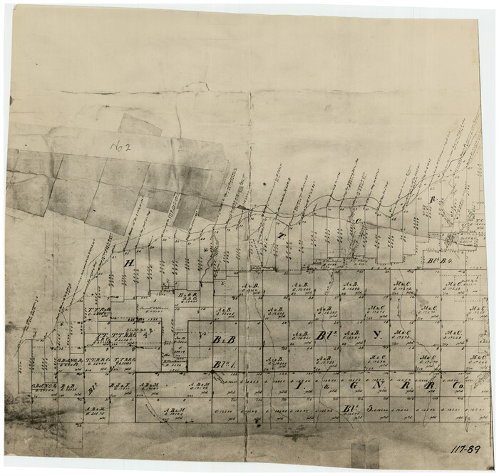 91179, [West Half of Hutchinson County South of the Canadian River], Twichell Survey Records