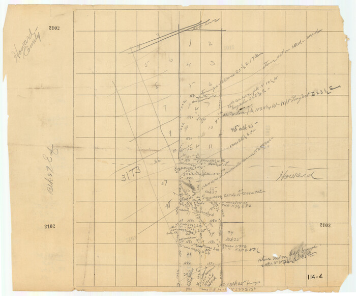 91206, [Parts of T. & P. 30 and 31, T3N, H. & T. C. 27], Twichell Survey Records