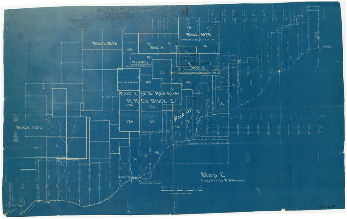 91247, [H. & T. C. RR. Company, Block 47, Map C], Twichell Survey Records