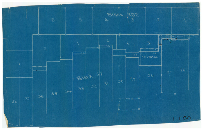 91255, [H. & T. C. , Block 47, Sections 26- 38], Twichell Survey Records