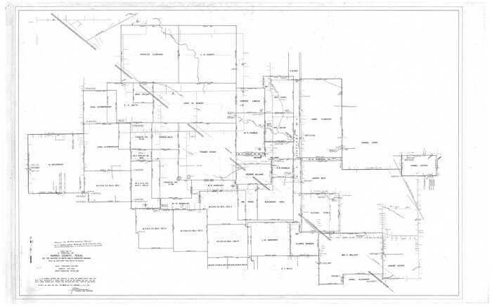 9126, Harris County Rolled Sketch WDC, General Map Collection
